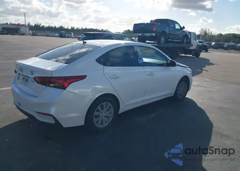 2021 Hyundai Accent Se из США, поврежденный, VIN 3KPC24A6XME136974